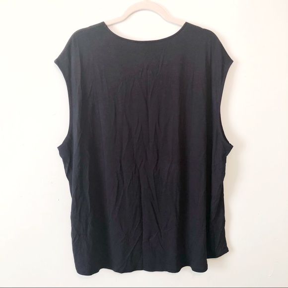 The Limited Collection Blouse Peony Watercolors Sz 2X BNWT Big Florals Office - Picture 12 of 13